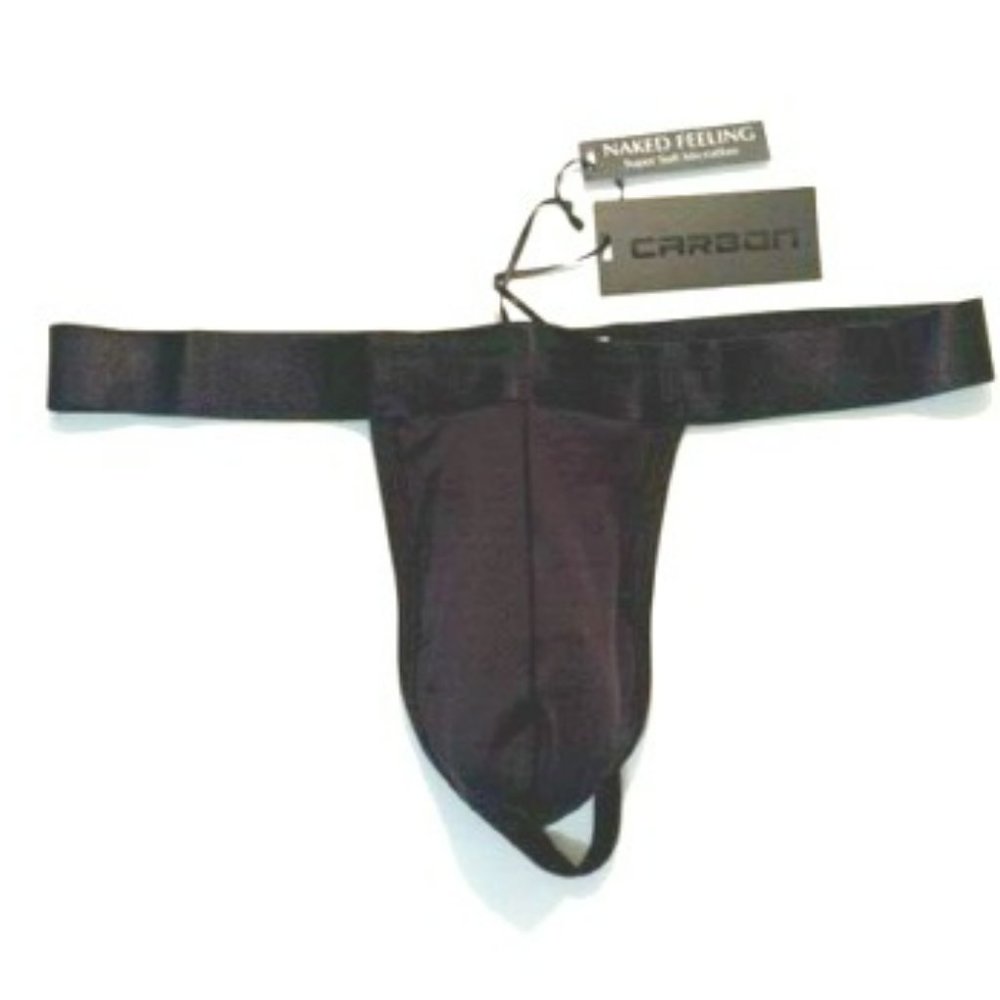 "Carbon" Next Generation Microfiber Thong - Black (CA001TH-BLK) Thong